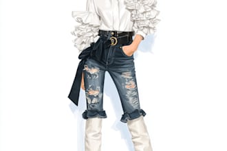 draw fashion illustrations and fashion collections
