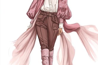 do fashion illustrations for your garments