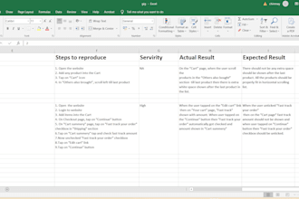 do manual testing, functionality, usability and UI testing
