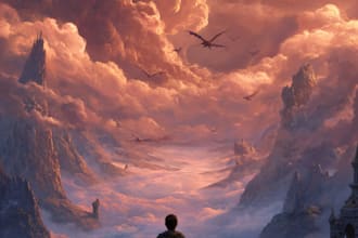 create fantasy book cover science fiction, romance and ebook cover design
