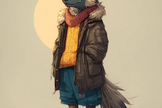 design custom furry characters with unique style