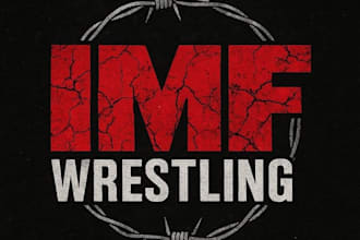 design attractive crest regal heraldic wrestling logo