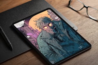 draw comic book cover