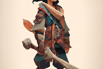 draw 2d game characters and game assets