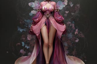 portrait or your character in disney style