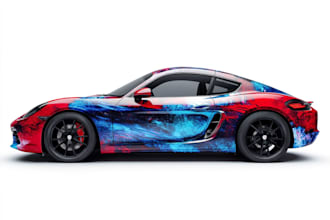 do professional car wrap design