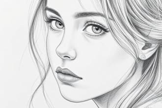 draw a pencil portrait
