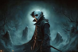 draw dark, gothic, fantasy or horror illustrations