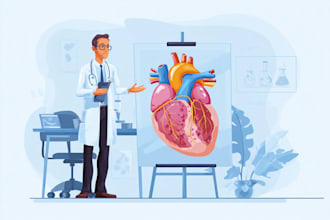 prepare scientific illustration and medical figures