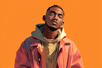 design a custom vector illustration for you