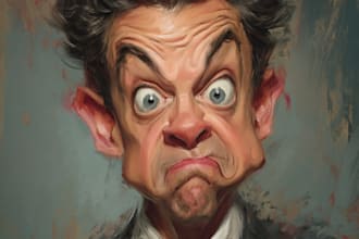 draw caricatures from photos