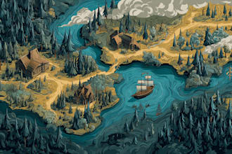 map illustration vector illustration vector map