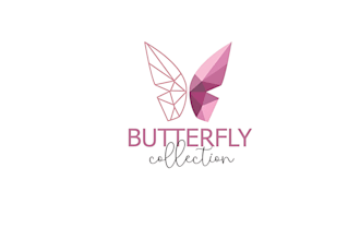 design modern and luxury butterfly logo