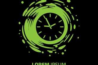 design unique farm or watch logo