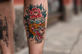 create minimalist tattoo arts
