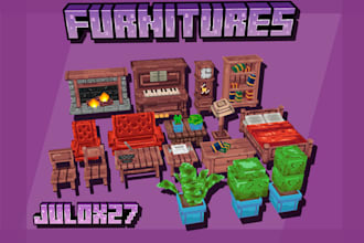 do blockbench furnitures for minecraft
