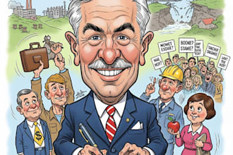draw political caricature and cartoon