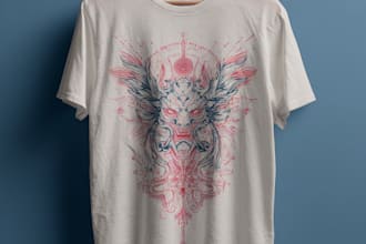 do  a t shirt design