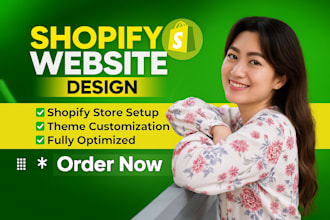 help build responsive modern ecommerce shopify website, dropshipping store