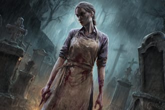 fantasy horror art, most creepy characters and illustrations