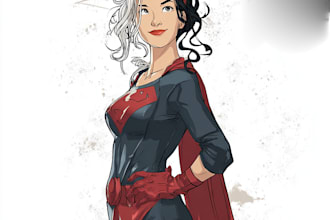 do comic book illustration graphic novel cover art cartoon
