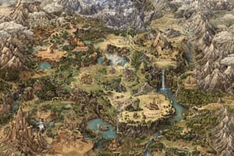 make fantasy maps for writers or rpg players
