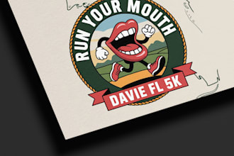 design a bold and expressive mouth logo that speaks your brand language