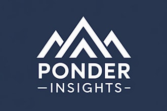 design a professional and modern logo for your satisfaction survey company