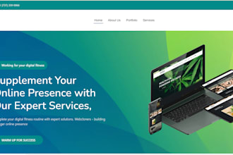 developed a modern, responsive, and user friendly website
