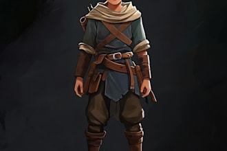 create 2d game characters and game assets