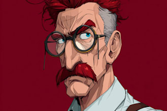 do a charcter of comic or design your comic character