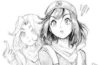 sketch you anime sketch art