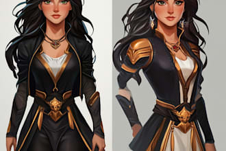 design 2d game characters and game assets