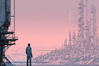 create you sci fi cityscapes with futuristic detail