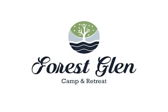 design a modern minimalist outdoor adventure logo