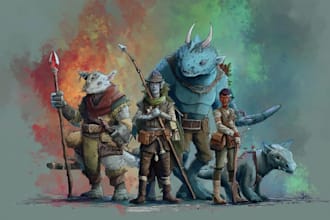 amazing dnd fantasy character art