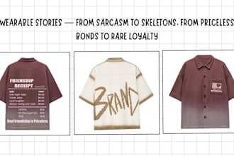 design tshirt designs for streetwear and pod brands