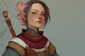 do dnd character art illustration commissions