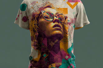 make custom and trendy t shirt design