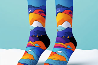 do an custom sneakers socks