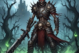 fantasy horror and fantasy horror character