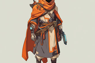 create simple game characters