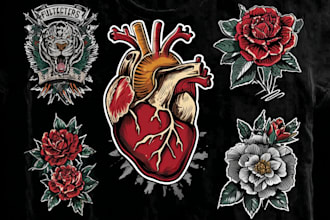 draw you old school tattoo designs