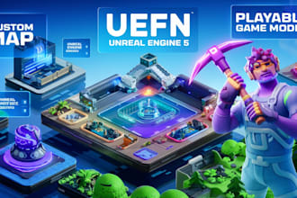 create a custom fortnite uefn map with verse scripting and unreal engine design