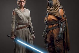 design your sci fi and star wars character