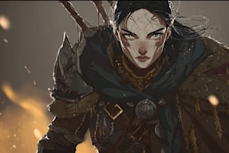 do dnd character art illustration commissions