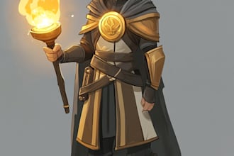 draw 2d game character illustration