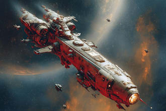 do character, mecha, spaceship, weapon or environment sci fi