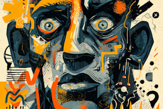 do illustration expresionism art, graffity, abstract