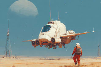 sci fi illustration and sci fi art